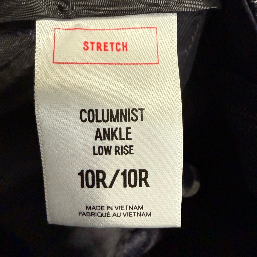 Express Columnist Ankle Low Rise Trouser - 10 - Picture 2 of 6